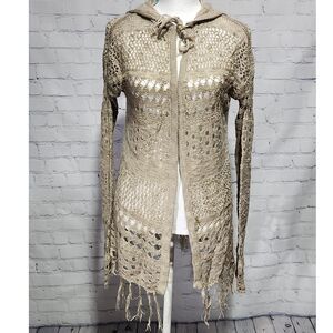 It's Our Time crochet cardigan